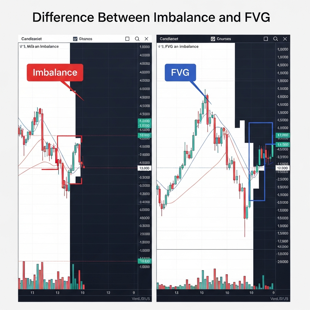 Difference Between Imbalance and FVG - Visual 1
