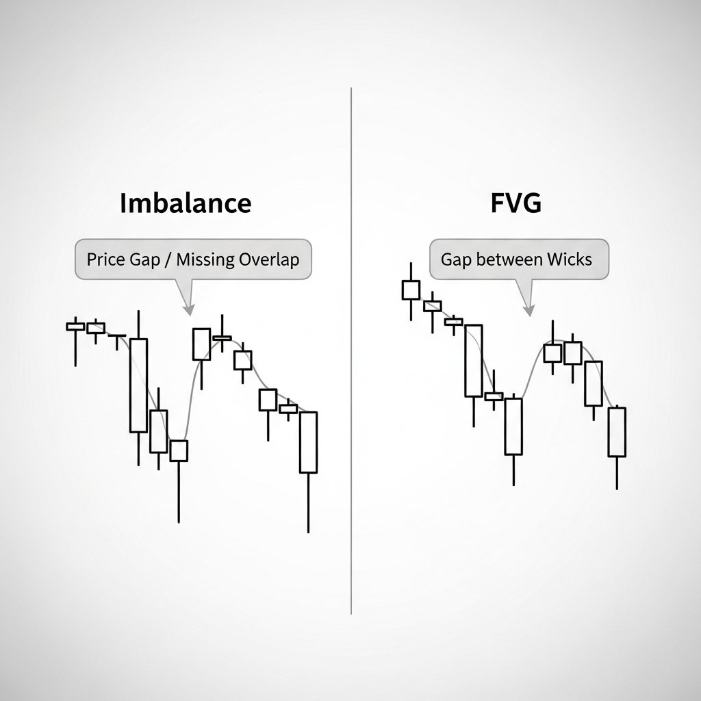 Difference Between Imbalance and FVG - Visual 2