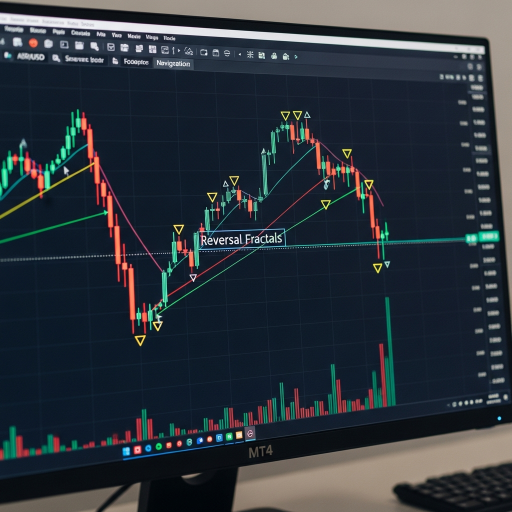 Spotting Market Pivots with the Reversal Fractals Indicator for MT4 - Visual 1