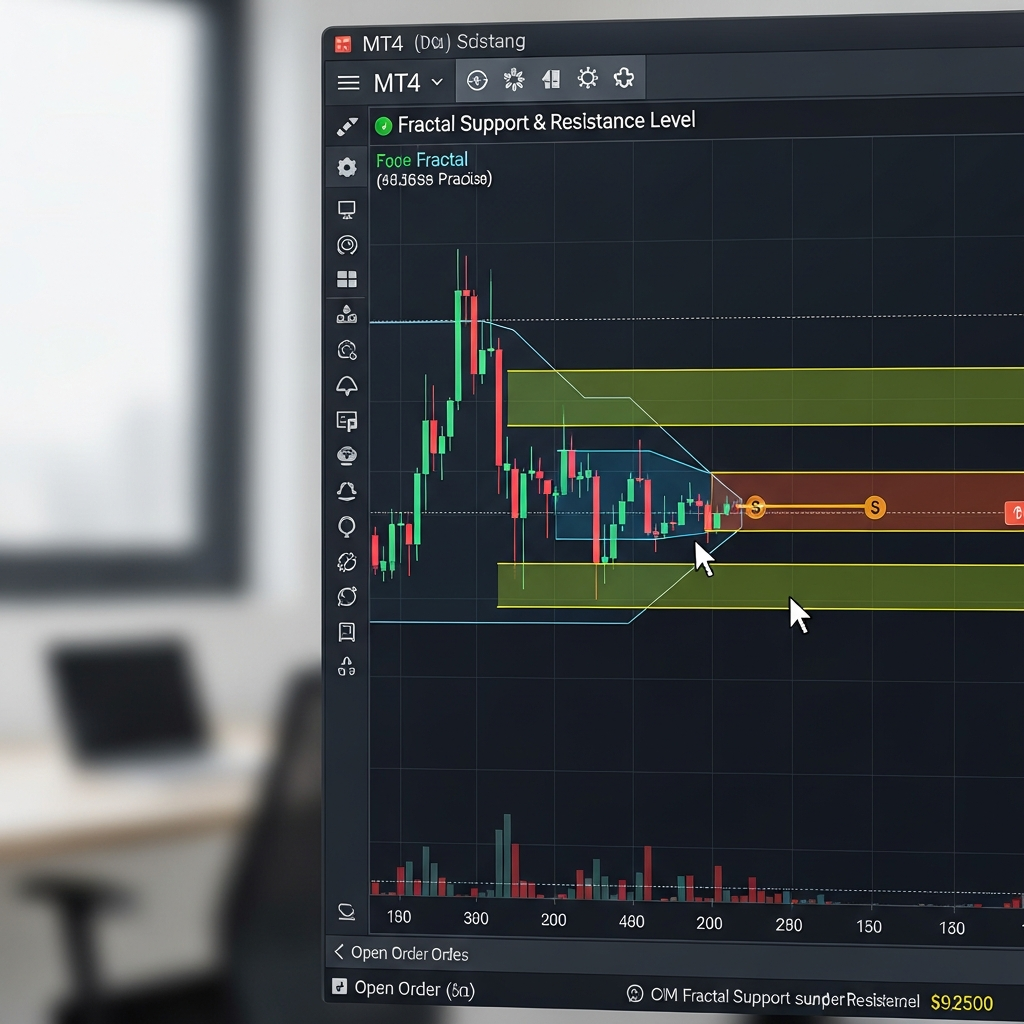Trading with Precision: A Realistic Look at Fractal Support and Resistance on MT4 - Visual 1