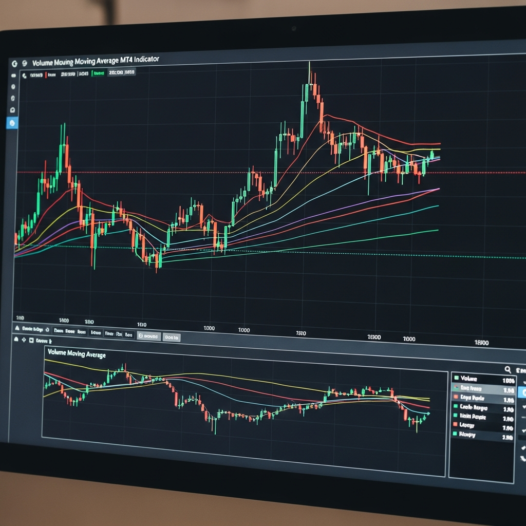 Volume Moving Average MT4 Indicator - Visual 2